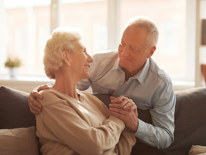 senior couple holding hands at home retirement taxes orlando fl
